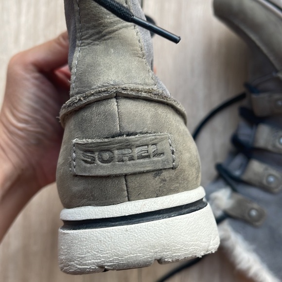 Sorel Explorer Cozy Joan Snow Winter Boot, Tall Sneaker Waterproof Faux Fur sz 6 - Picture 7 of 17